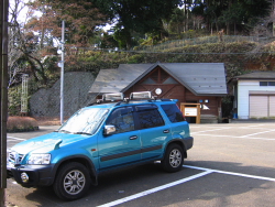 長谷寺の駐車場からスタート