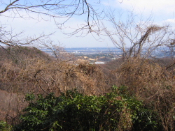 むじな坂峠からの展望