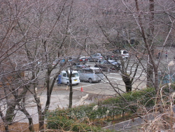 車を停めた駐車場まであと少し