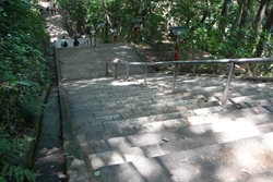 男坂の階段