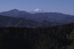 一丁平からの富士山