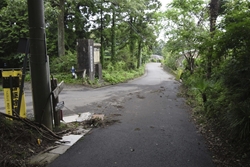 戸沢への分岐