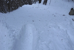 除雪車はここまで