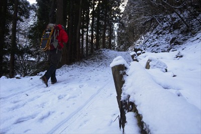 雪はそれほど積もっていなく、あ...