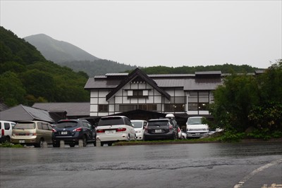 酸ヶ湯温泉到着。この時間ですで...