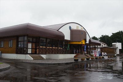 保食神社を後にして、十三湖の道...