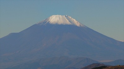 富士山にズームイン。...