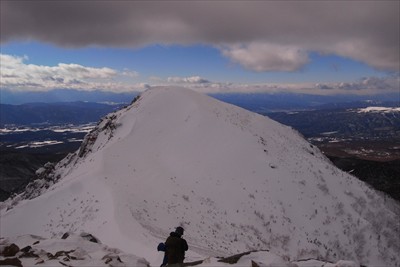 次は北八ヶ岳最高峰の西天狗岳に...