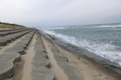 また砂浜が無くなった・・・。...