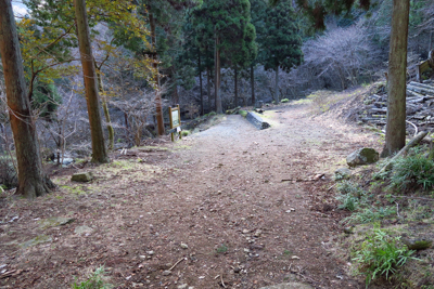 不動尻到着。大山山頂から1時間...