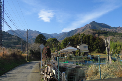 おっ！　今日登った大山（左から...