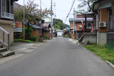 普通の田舎道です。それにしても...