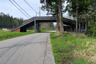 何だあれ？　普通の歩道橋かと思...