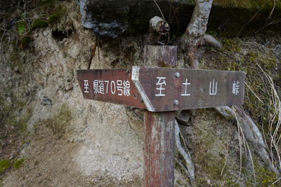 ここから本格的な登山道になりま...