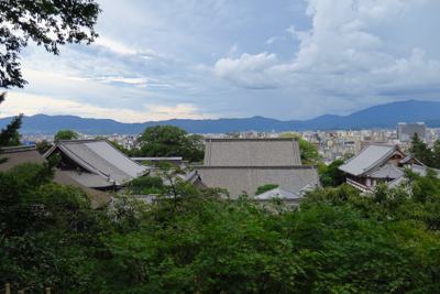 京都の街が一望です。...