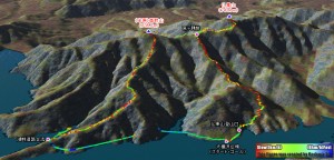 仏果山と高取山、下りはバリエーションルートで